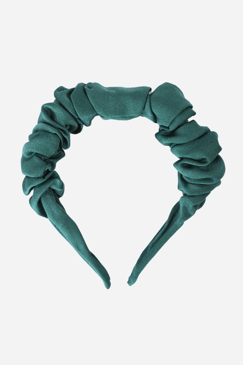 Crinkled Satin Hairband