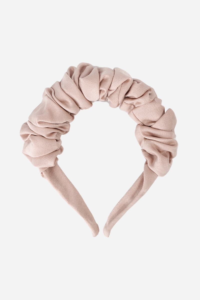 Crinkled Satin Hairband