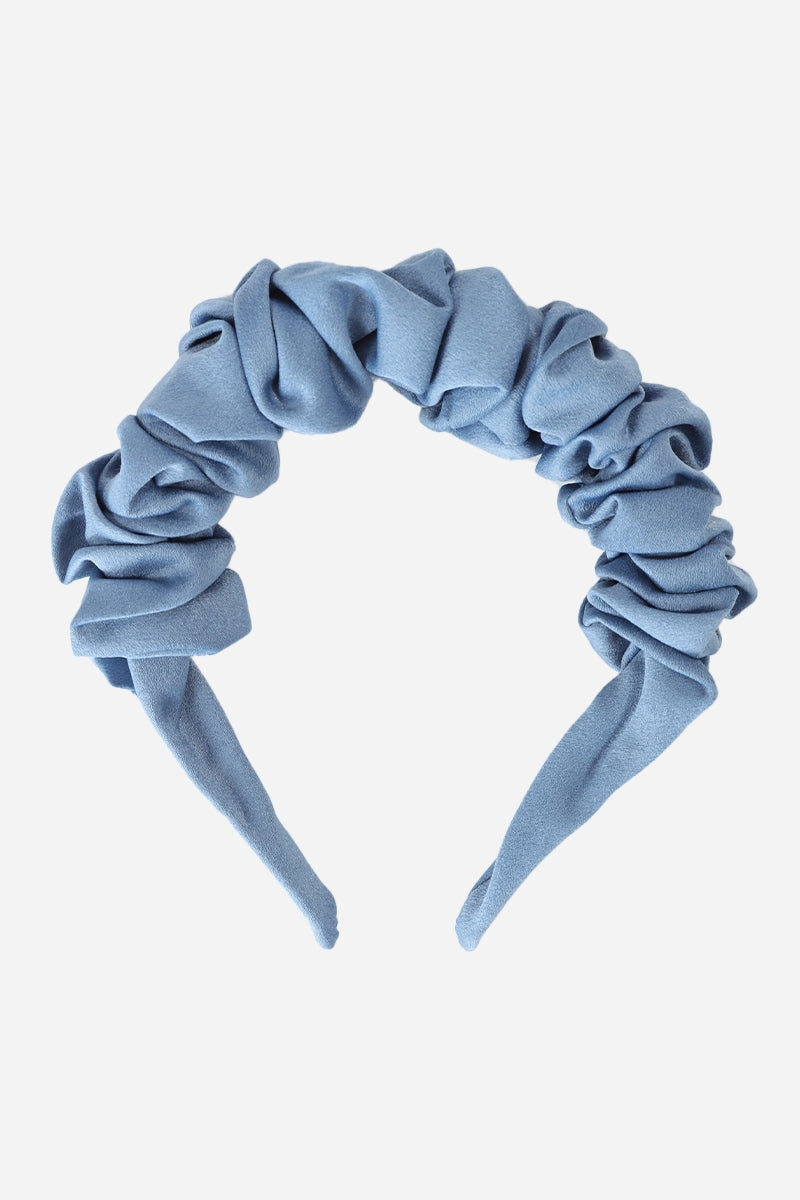 Crinkled Satin Hairband