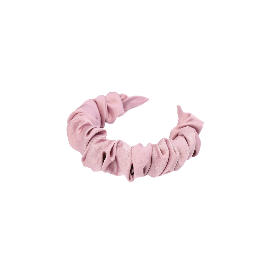 Crinkled Satin Hairband