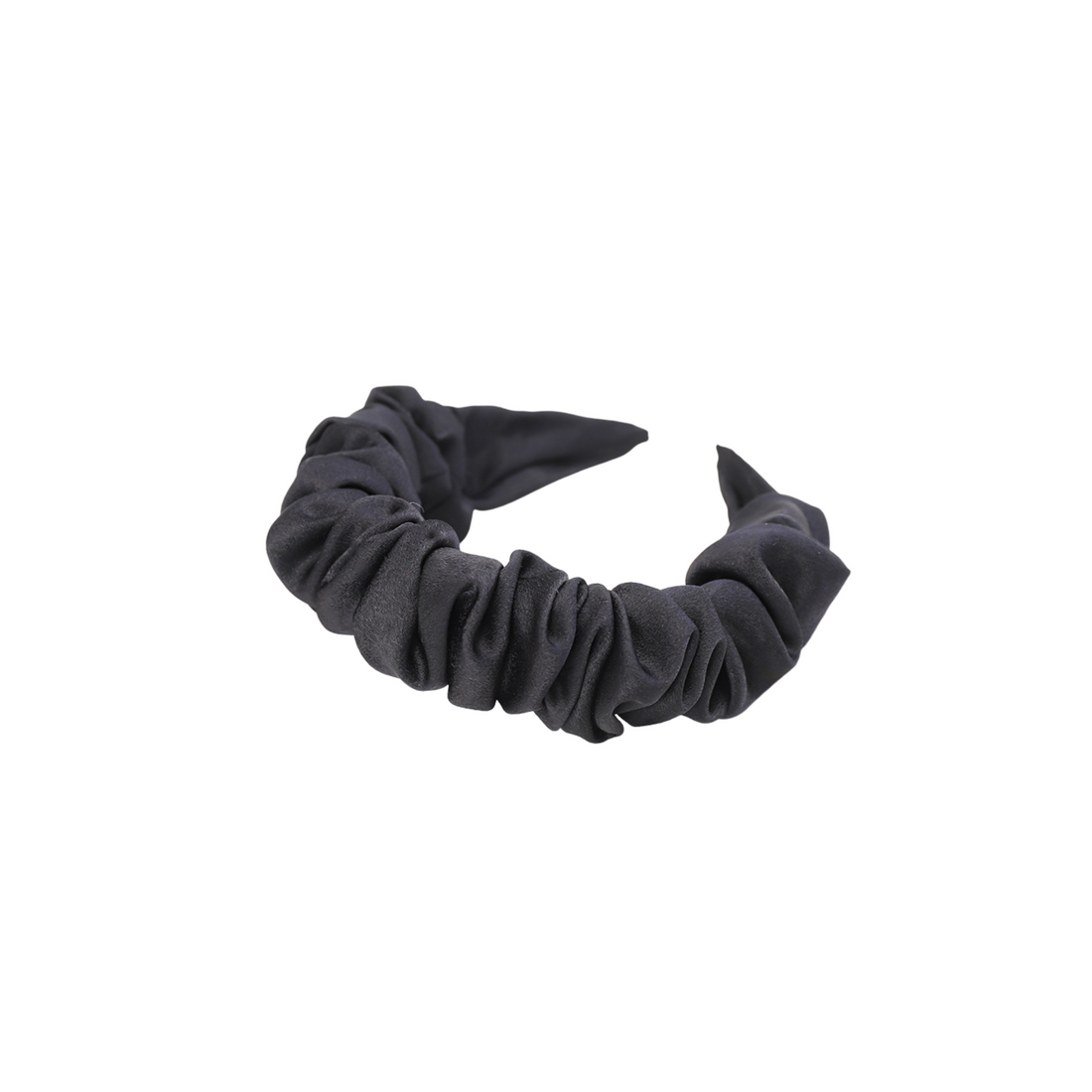 Crinkled Satin Hairband