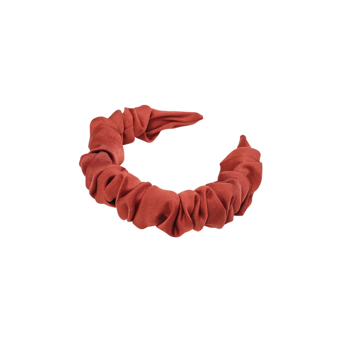 Crinkled Satin Hairband