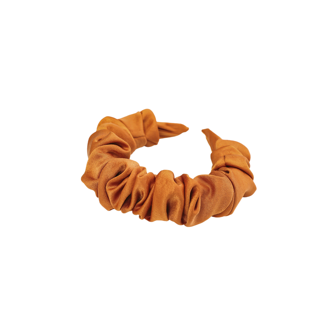 Crinkled Satin Hairband