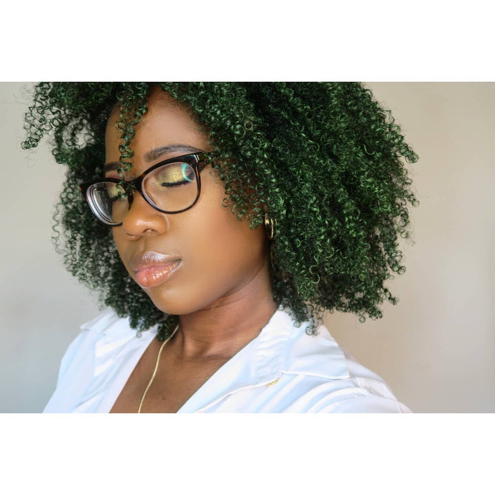 Curl Color Emerald Green