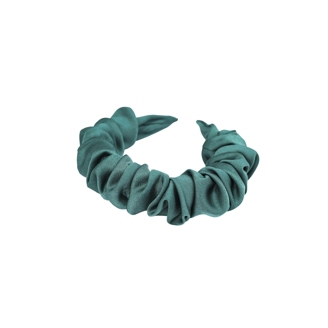 Crinkled Satin Hairband