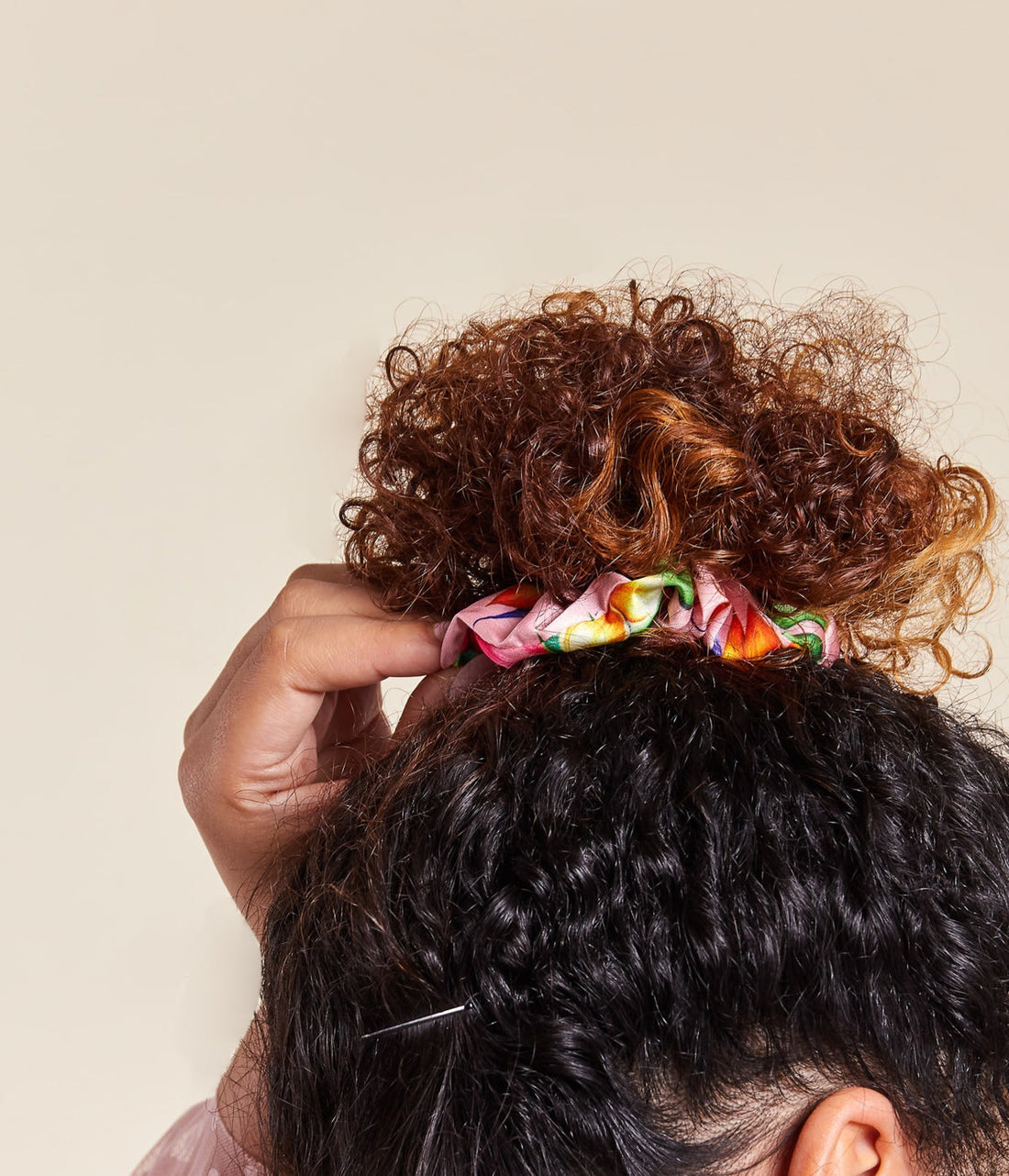 Large Satin Scrunchies