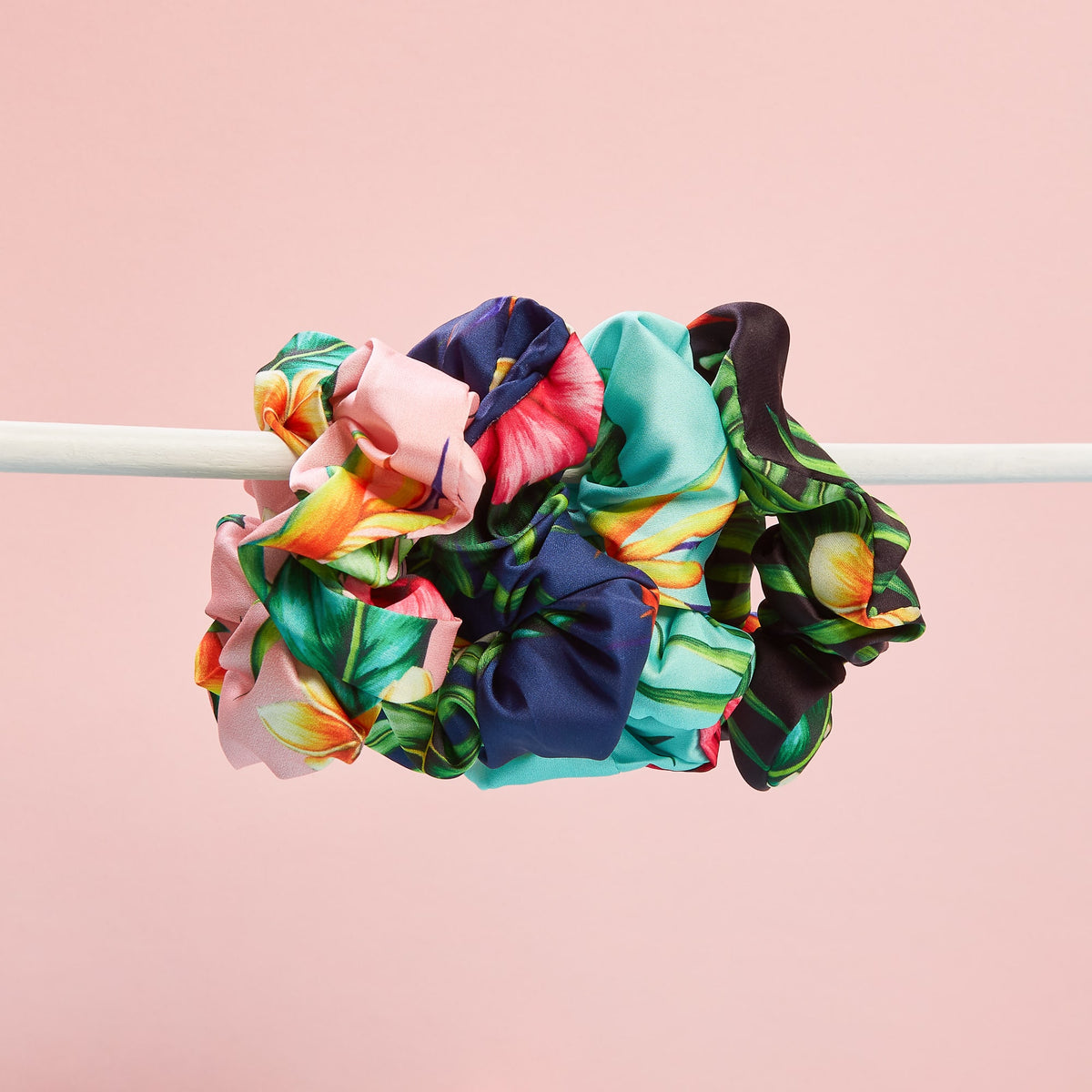 Large Satin Scrunchies