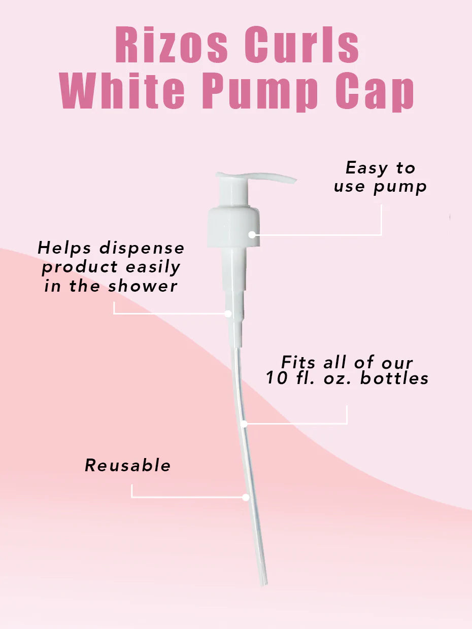 Rizos Curls White Pump Cap (Reusable)