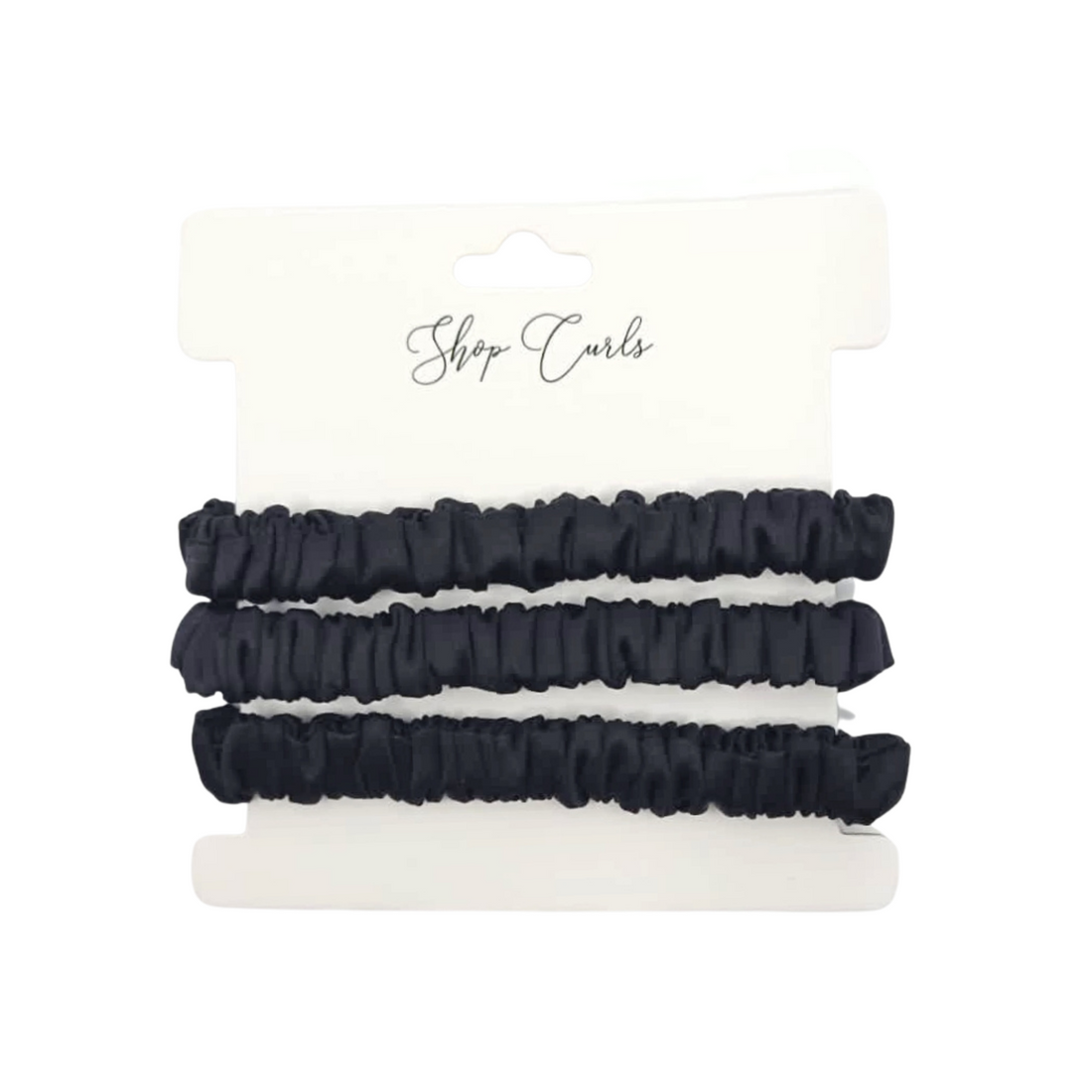 Skinny Silk Scrunchies (Pack of 3)