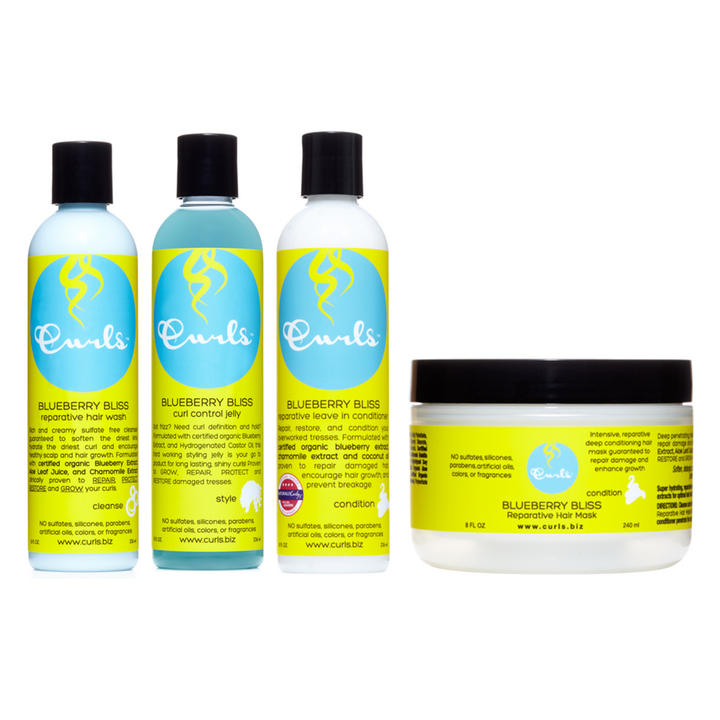 Curls - Blueberry Bliss Curly Hair Bundle